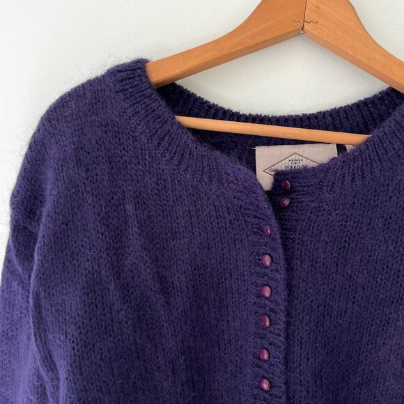 Vintage Mohair Blend Cardigan Sweater - Picture 2 of 7